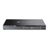 Tp-link omada sg6428x switch di rete gestito l3 gigabit ethernet (10/100/1000) 1u nero