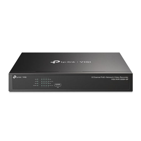 Tp-link vigi nvr1008h-8p videoregistratore di rete (nvr) nero