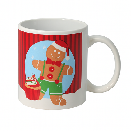 Tazza di Natale in ceramica per decorazioni natalizie per te e caffe da Ø 8 cm