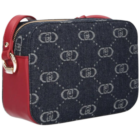 Liu Jo borsa a tracolla camera case blu denim linea Manhattan AA5159D3200 Borse Liu Jo