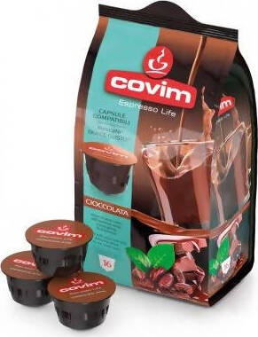 48x Cioccolata Flowpack Capsule Compatibili Dolce Gusto Covim Caffè 3 Cartoni Da 16 Pezzi Alimentari e cura della casa/Caffè tè e bevande/Caffè/Cialde e capsule di caffè Non solo alimenti - Albano Laziale, Commerciovirtuoso.it