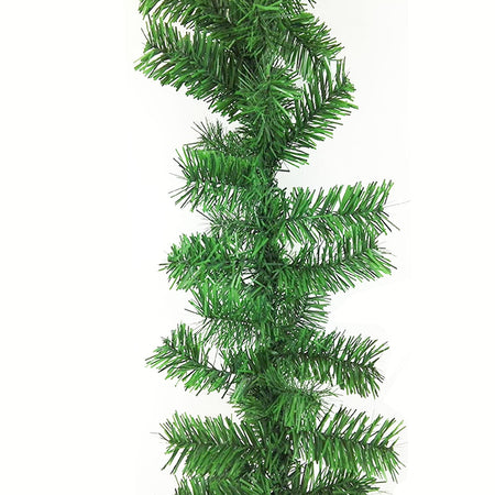 Ghirlanda natalizia in PVC di altissima Qualità, boa 270 cm festone per decorazione realistica