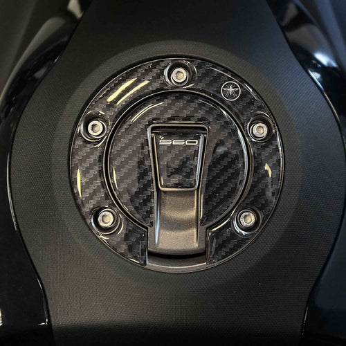 Adesivo 3D Protezione tappo serbatoio scooter compatibile con Yamaha Tmax 2022