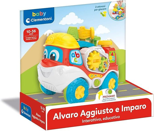 Clementoni - Baby Alvaro Aggiusto e Imparo 17990