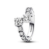 Pandora - Anello Fascia Scintillante Intrecciata