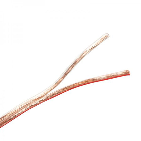 Cavo Audio per diffusori acustici Trasparente 2,5 mm matassa 100m