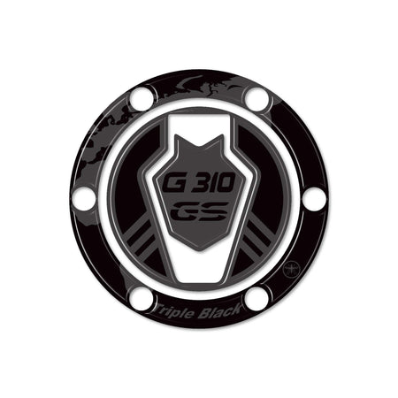 Adesivo 3D tappo serbatoio compatibile con BMW G 310 GS Triple Black 2017-2023