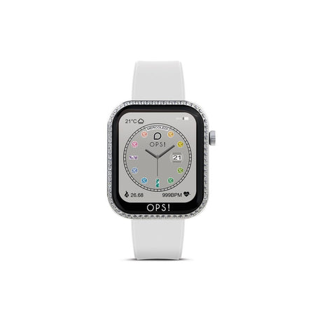 Ops Object - Smartwatch CALL LOVE DIAMONDS Bianco