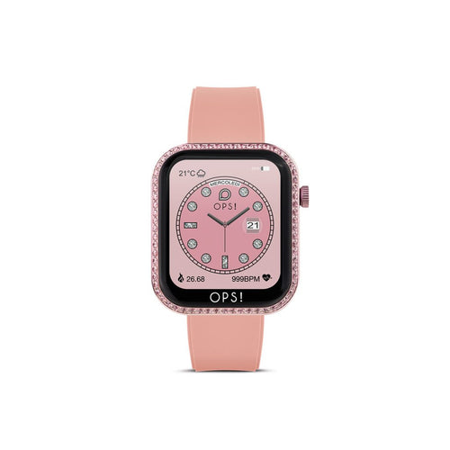 Ops Object - Smartwatch CALL LOVE DIAMONDS Rosa