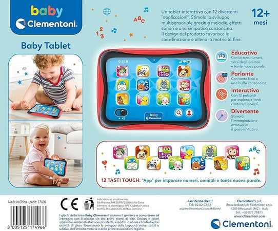 Clementoni - Baby Tablet Interattivo 17496