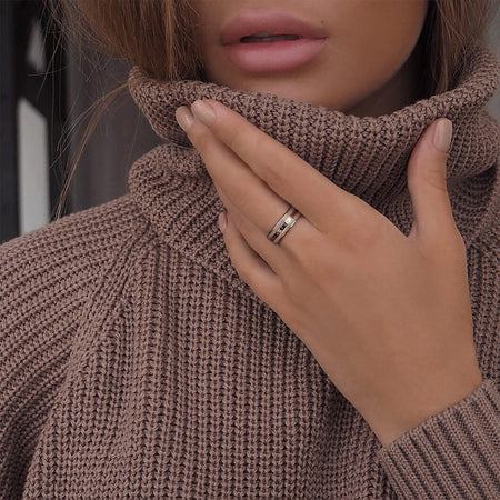 Daniel Wellington Anello Classic Ring Desert Sand Rg