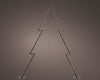 Figura luminosa Albero di Natale con 8 funzioni luminose , decorazione in metallo da 250 cm