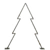 Figura luminosa Albero di Natale con 8 funzioni luminose , decorazione in metallo da 250 cm