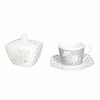 Servizio Caffè 13 Pezzi in New Bone China Linea Stile Flos Andrea Fontebasso SS674134407