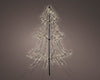 Figura luminosa Albero luminoso con led a luce bianco caldo 8 funzioni in acrilico