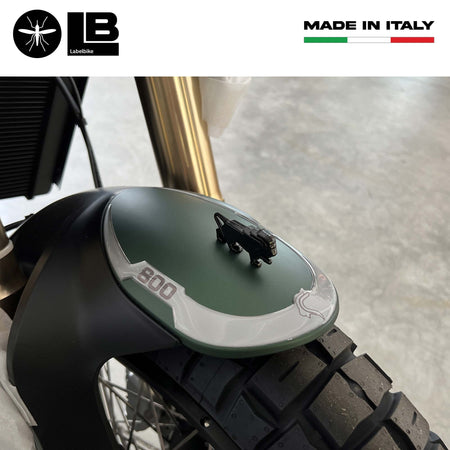 Adesivo gel 3D Protezione parafango compatibile con Benelli Leoncino 800 Trail