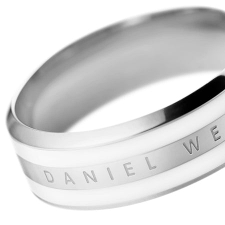 Daniel Wellington Anello m.52 Classic Ring Satin White S