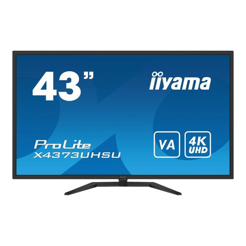Iiyama prolite x4373uhsu-b1 monitor pc 108 cm (42.5\) 3840 x 2160 pixel 4k ultra hd nero - 1287169