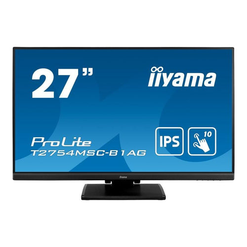 Iiyama prolite t2754msc-b1ag monitor pc 68,6 cm (27\) 1920 x 1080 pixel full hd led touch screen multi utente nero - 128659