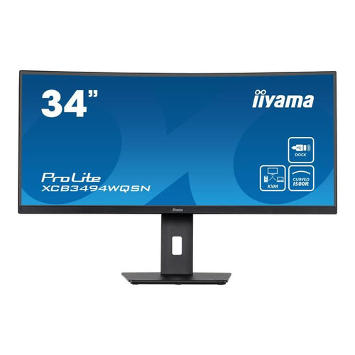 Iiyama prolite xcb3494wqsn-b5 led display 86,4 cm (34\) 3440 x 1440 pixel ultrawide quad hd nero - 145670