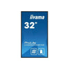 Iiyama lh3260hs-b1ag visualizzatore di messaggi pannello a digitale 80 cm (31.5\) led wi-fi 500 cd/m² full hd nero processore integrato android 11 24/7 - 153155