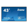Iiyama lh4341uhs-b2 visualizzatore di messaggi 108 cm (42.5\) lcd 500 cd/m² 4k ultra hd processore integrato android 8.0 18/7