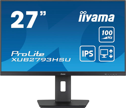 Iiyama prolite xub2793hsu-b7 monitor pc 68,6 cm (27\) 1920 x 1080 pixel full hd led nero