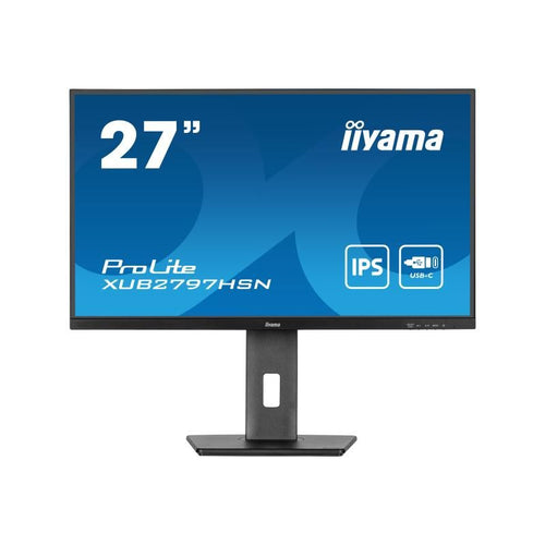 Iiyama prolite xub2797hsn-b2 monitor pc 68,6 cm (27\) 1920 x 1080 pixel full hd led nero - 158397