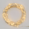 Luci di natale catena con Micro Led e filo in metallo a batteria per esterno