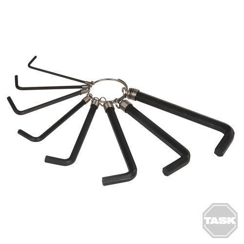Set di chiavi esagonali metriche 8pz Super offerta Task ingegneria meccanica Task