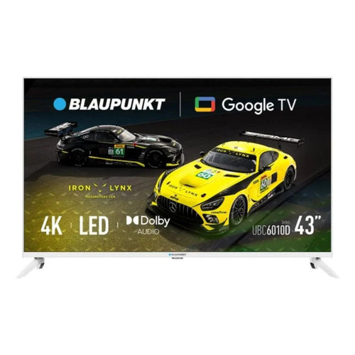 TV LED 43 BLAUPUNKT 4K 43UBG6010S SMART TV GOOGLE ITALIA WHITE