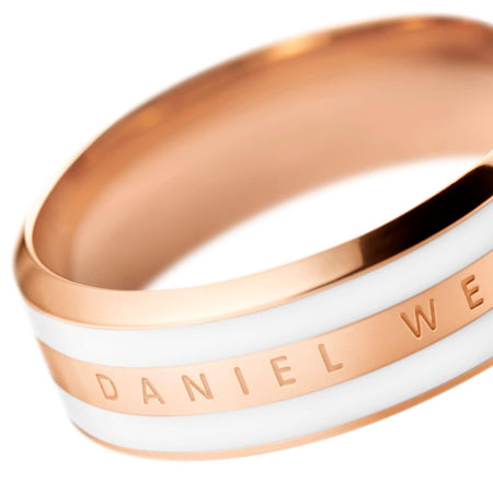 Daniel Wellington Anello Classic Ring Satin White Rg