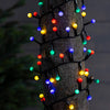 Luci di natale catena a ciliegia con led Ø 3 mm da esterno con 8 funzioni, da 500 LED