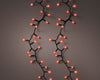 Luci di natale catena a ciliegia con led Ø 3 mm da esterno con 8 funzioni, da 500 LED