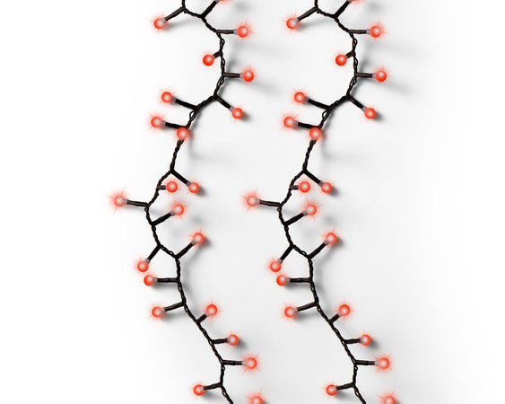 Luci di natale catena a ciliegia con led Ø 3 mm da esterno con 8 funzioni, da 500 LED