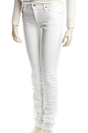 Diesel Black Gold Jeans Donna Super Skinny 2614S Bianco
