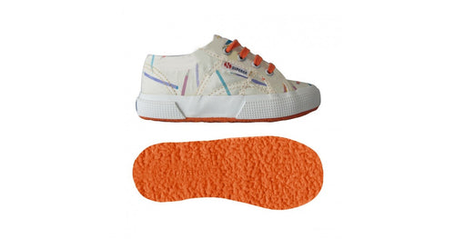 Superga Sneakers Bambina 2750 Fabric Libertyj Pencils off white