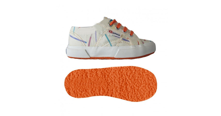Superga Sneakers Bambina 2750 Fabric Libertyj Pencils off white