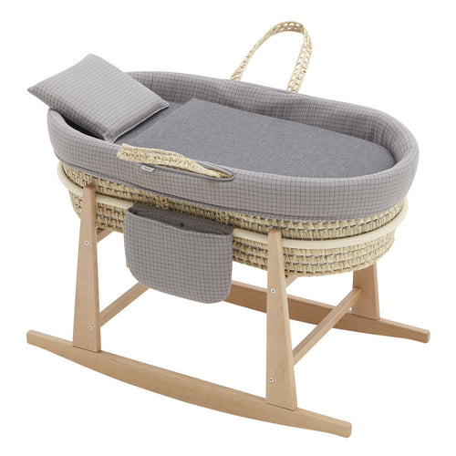 Cestone Mio Cuco+P.Cest. Legno Michigan Square In Grey/Grey 49X80X61 Cm