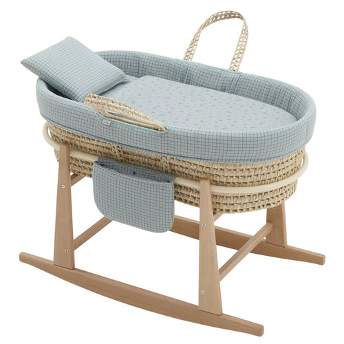 Cestone Mio Cuco+P.Cest. Legno Misisipi Square In Green/Gree 49X80X61 Cm