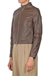 3JOLIE 3jolie - Giubbotto di pelle - 451451 - Moro da donna