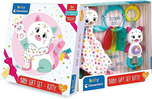 Baby Clementoni - Baby Gift Set Kitty Idea Regalo 17805