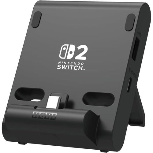 Supporto pieghevole PlayStand - HORI - Nintendo Switch 2 - Dispositivi USB - Nero