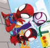 Clementoni - Supercolor Puzzle Marvel Spidey ed i suoi fantastici amici- 3x48 Pezzi