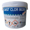 Cloro in pastiglie professionale Dast Clor 90\200 per manutenzione e pulizia piscina