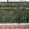 SIEPE FINTA PER COPERTURA BALCONE 1X3 ARTIFICIALE FOGLIA EDERA SINTETICA ANTICADUTA