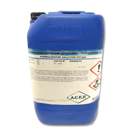Formalina liquida 24 % soluzione antisettica e disinfettante per zoccoli animali Kg 25