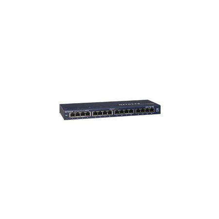 NETGEAR ProSafe 16 Port Gigabit Desktop Switch Non gestito Gigabit Ethernet [10/100/1000] (Netgear GS116UK 16PT DESKTOP GIGABIT SWTCH [GS116] [2Years warranty])