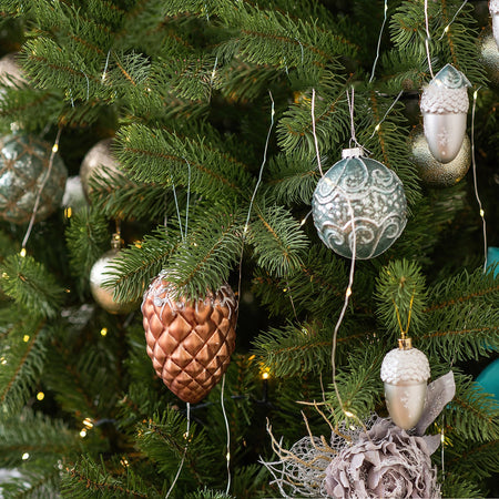 Luci di natale catena con Micro Led con controller Giochi luce filo in metallo