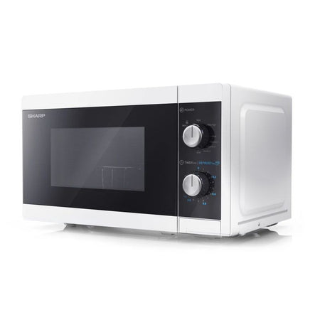 Sharp yc-mg01e-w forno a microonde nero, bianco microonde con grill superficie piana 20 l 800 w - SHAYCMG01EW
